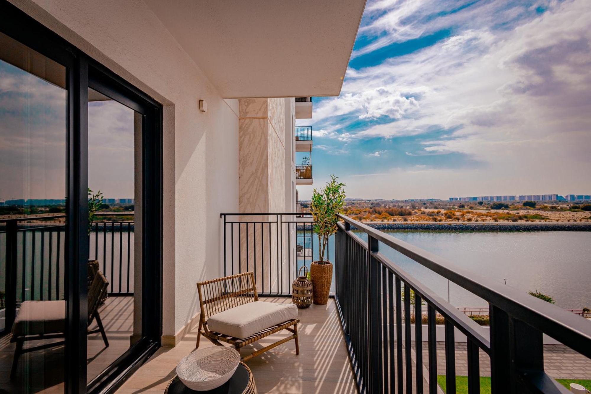 Apartamento Yas Island Elegant 2br With & Pool View Abu Dhabi